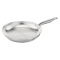 Produktbild: Tefal Virtuoso Bratpfanne 28 cm, Edelstahlpfanne unbeschichtet, Pfanne Induktion, langlebig, hochwertige Edelstahlgriffe, leichte Reinigung, für alle Herdarten geeignet, E49206