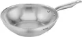 Produktbild: TEFAL VIRTUOSO Bratpfannen 24 & 28 cm Edelstahl Induktion unbeschichtet E49204