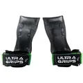 Produktbild: CLIMAQX Zughilfe Ultra-Grips - Zughilfen für Kraftsport und Fitness grün L