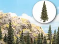 Produktbild: Busch 6477 40 Edeltannen mit Wurzelfüßen 6 - 13,5cm Tanne Tannenwald H0 Neu