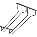 Produktbild: So-tech - Gläserhalter Für 2 Glasreihen 235 X 500 X 70 Mm Schwarz Schrankhalterung Für Weingläser Sektkelche Stielgläser Weinglasregal Von Sotech