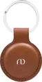 Produktbild: Nereides Hülle kompatibel mit Apple Airtag Anhänger, Airtags Schlüsselanhänger PU Leder Ganzkörper Kratzfest, Case für Air Tag mit Key Ring Braun