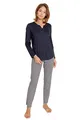 Produktbild: Rösch Damen Schlafanzug Baumwolle Langarm 1884190 c10063, 42