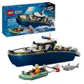 Produktbild: LEGO City 60456 Verfolgungsjagd im Polizeiboot Bausatz, Mehrfarbig