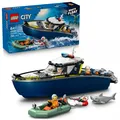 Produktbild: LEGO City Pościg łodzią policyjną 60456 LEGO