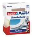 Produktbild: 1-18x tesa Gewebeband extra Power PERFECT, 38 mm x 2,75 m, weiß SPARE BIS ZU 62%