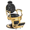 Produktbild: BarberPub Friseurstuhl hydraulische Friseursessel Retro/ Vintage Stil 2933GD