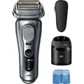 Produktbild: Braun 9667CC Rasierapparat Silberfarben (Synchro-Sonic)
