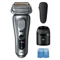 Produktbild: BRAUN 9667CC Rasierer Series 9 Pro+ Silberfarben (Synchro-Sonic, Reinigungsstati