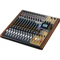 Produktbild: Tascam MODEL 16 table de mixage audio 16 canaux 20-30000 Hz Noir, Or, Bois