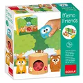 Produktbild: Goula Memo Friends - Memory ab 3 - Holzspielzeug - Kinderspielzeug ab 3 Jahre - 1 bis 2 Spieler