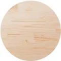 Produktbild: vidaXL Tischplatte Ø90x2,5 cm Massivholz Kiefer 813650