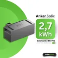Produktbild: Anker SOLIX BP2700 Erweiterungsbatterie für Anker 3 Pro/2 Pro/AC/Plus 2,7kWh