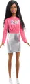 Produktbild: Barbie Barbiepuppe, Brooklyn Adventure for Two Serie, Schwarze Zöpfen, NYC Logo auf T-Shirt, inkl Puppe, Geschenk für Kinder, Spielzeug ab 3 Jahre,HGT14