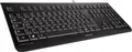 Produktbild: CHERRY KC 1000 - Tastatur - Layout für Großbritannien - Schwarz