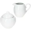 Produktbild: 2tlg. Set TOMMY Milchkännchen & Zuckerdose weiß Porzellan