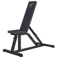 Produktbild: GYRONETICS® Hantelbank - Multifunktion, Rückenlehne 8-Fach und Sitz 3-Fach verstellbar, 120 x 53,5 x 115 cm, bis 200kg Belastbar - Schrägbank, Trainingsbank, Flachbank, Weight Bench, Fitness