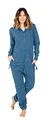 Produktbild: Moniz Damen Jumpsuit, Onesie, Overall (S, Jeans Blau)