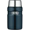 Produktbild: Thermos ISOLIERSPEISEGEFÄß, Blau, Dunkelblau, Metall, 0,71 L, BPA-frei, doppelwandig, schlag- und bruchfest, lebensmittelecht, Vakuum, 100% dicht, abnehmbarer Deckel, Schraubverschluss, hält warm, kalt, bruchsicher, schadstofffrei, Kaffee & Tee, Kannen, Thermoskannen
