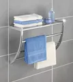Produktbild: WENKO Exclusiv Wandregal Pescara, mit Handtuchhalter
