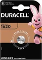 Produktbild: Duracell CR1620, 3V Lithium Knopfzelle Batterie, DL1620, 75mAh, 1er-Pack