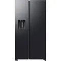 Produktbild: Samsung RS70F66KBFEF Side by Side Festwasseranschluss, No Frost+, Premium Black Steel - Schwarz