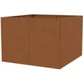Produktbild: Floraworld Hochbeet Cortenstahl 100 x 100 x 70 cm