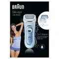 Produktbild: Braun Silk-épil Lady Shaver LS5160 Blau Trimmer- Und Peeling-System 3-In-1