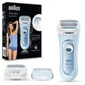 Produktbild: Braun Elektrorasierer Silk-epil Lady Shaver, 5-160, für Damen, Wet und Dry, Peeling- und Trimmeraufsatz