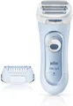 Produktbild: Braun Silk-epil 5-160 blau kabelloser 3-in-1-Akku-Rasierer