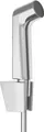 Produktbild: hansgrohe Bidette Handbrause 1jet S EcoSmart mit Porter S Brausehalter und Brauseschlauch 125cm, 29238000