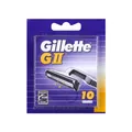 Produktbild: Gillette GII Systemklingen 10er Ersatzklingen, 10 Stück