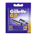 Produktbild: Gillette GII Rasierklingen und Systemklingen 10 Stück 1 Packung