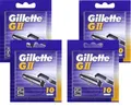 Produktbild: Gillette GII G 2 Rasierklingen  Doppelklinge 4x10er Pack Neu und OVP