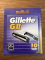 Produktbild: Gillette GII G2 Rasierklingen Doppelklinge 10 Original Ersatzklingen neu und ovp