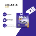 Produktbild: Gillette GII G2 Rasierklingen Auswahl I 5 - 100 Stk. Doppelklinge Ersatzklingen