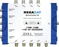 Produktbild: MegaSat 0600150 SAT Multischalter Eingänge (Multischalter): 5 (4 SAT/1 terrestrisch) Teilnehmer-Anzahl: 8