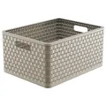 Produktbild: Rotho 116-6807422 COUNTRY Aufbewahrungskorb A4+ 28 Liter, 43 x 33 x 21,5 cm, cap