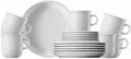 Produktbild: Thomas Trend Weiß Kaffeeservice 18tlg. Kaffeeset mit Bechern Frühstücksteller