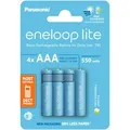 Produktbild: Panasonic Akku Eneloop lite BK-4LCCE 1,2V 550 mAh, AAA, NiMH, 4 Stück