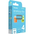 Produktbild: 1x4 Panasonic Eneloop lite Micro 550mAh AAA Ni-MH BK-4LCCE/4BE