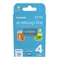 Produktbild: Panasonic Eneloop Lite 4x (AAA) 550mAh BK-4LCCE/4BE