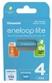 Produktbild: 5410853064350 Wiederaufladbare Batterien PANASONIC ENELOOP LITE AAA 550 mAh 4 sz