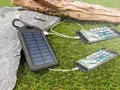 Produktbild: NEU Solar Powerbank mit Taschenlampe 2x USB für Camping Zelten Outdoor Handy
