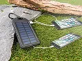 Produktbild: NEU Outdoor Solar Powerbank mit Licht 2x USB für Camping Zelten Angeln Trekking