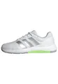 Produktbild: Adidas Damen Dropset Base Training Shoes, Cloud White/Matte Silver/Lime Burst, 39 1/3 EU