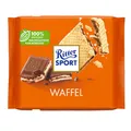 Produktbild: Ritter Sport Waffel mit Reis Flakes und Kakaocremefüllung 100g