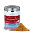Produktbild: Herbaria Hot Apple Cider bio 100g M-Dose - fertige Bio-Gewürzmischung für Apfelpunsch, Apfelwein und herrliche Winter-Cocktails - in nachhaltiger Aromaschutz-Dose