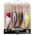Produktbild: Ron Thompson Deep Diver Pack + Box 6,5-7,5cm - 4 Wobbler, Barschwobbler, Köder