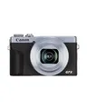 Produktbild: Canon PowerShot G7 X Mark III Digitalkamera (20,1 MP, 4,2-fach optischer Zoom, 7,5cm (3 Zoll) LCD-Touchscreen klappbar, DIGIC 8, 4K, Full-HD, WLAN, Bluetooth, Blendenautomatik; Zeitautomatik), silber